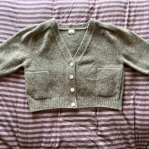 babaa cardigan no51 dark mist